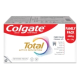 Colgate Total Advanced Health Anti-Germ Toothpaste, 480G, Tooth Paste With 12-Hour Anti-Germ Protection, Whole Mouth Health (Combo Pack Offer)
