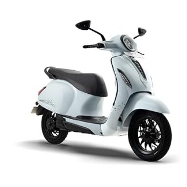 Chetak 3001 By Bajaj Auto High Speed Electric Scooter With Charger – Cyber White – Ex-Showroom