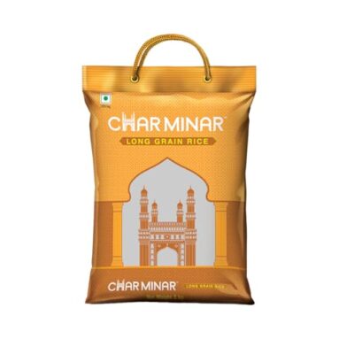 Charminar Long Grain Rice, 5 Kg | Ideal For Daily Cooking