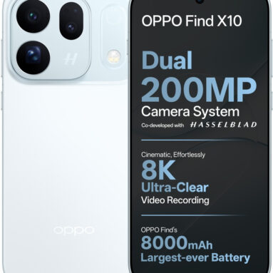 Oppo Find X10 (Glacier Blue, 256 Gb)(12 Gb Ram)