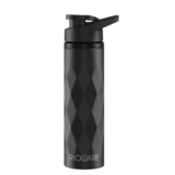 Rioware® Water Bottle Stainless Steel 750Ml Steel Water Bottles For Kids,Girls,Boys,Fridge,School,Gym, Home,Office, Leak Proof & Bpa Free With Sipper Cap-Black