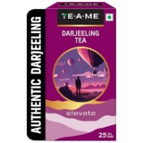 Te-A-Me Darjeeling Tea – 25 Bags | Black Tea Bags | Christmas Gift | New Year Gift