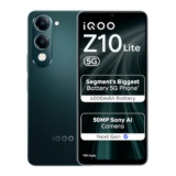 Iqoo Z10 Lite 5G (Cyber Green, 4Gb Ram, 64Gb Storage) | 6000 Mah Battery | Dimensity 6300 5G Processor With 433K+* Antutu Score | Ip64 Rated & Military Grade Shock-Resistance*