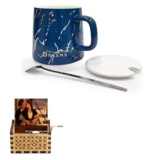 Eitheo Toys Wooden Handcraft Music Box Gift Set (Combo_3020_Mb_Mug)