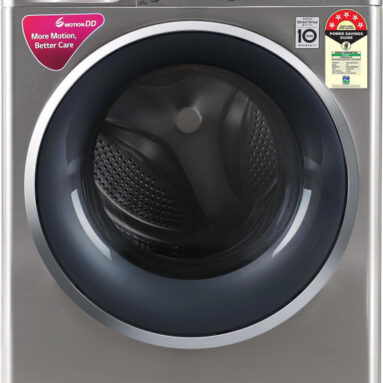 Lg 7 Kg With Inverter Fully Automatic Front Load Washing Machine With In-Built Heater Silver(Fht1207Zns)