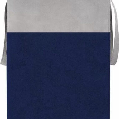Regiller 68 L Blue, White Laundry Basket(Polyester)