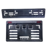 Aksmit Bike Number Plate Plastic Frame Or Holder For Hight Security Number Plate For Bike | Ind Number Plate Frame (Standard Size For All Bikes)