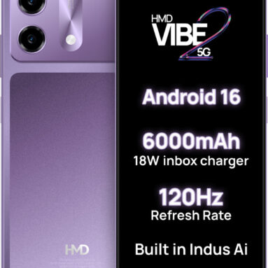 Hmd Vibe2 5G (Cosmic Lavender, 128 Gb)(4 Gb Ram)