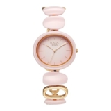 Titan Raga Ceramics Update Quartz Analog Pink Dial With Ceramic Strap Watch For Women