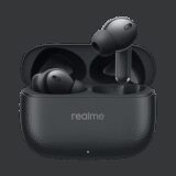 Realme Buds T310 With 12.4Mm Driver, 46Db Anc, Spatial Audio And Upto 40 Hours Playback Bluetooth(Vibrant Black, True Wireless)