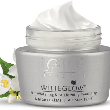 LOTUS HERBALS WhiteGlow Skin Brightening & Nourishing Night Cream(25 g)