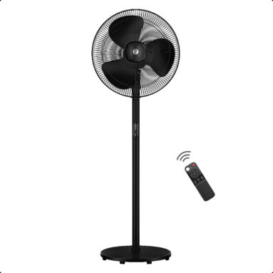 Atomberg Renesasilent Pedestal Fan6 Speedsled Displaytimerideal For Home & Office With 2 Year Warranty Bldc Motor With Remote 400 Mm Pedestal Fan(5 Star | Midnight Black | Pack Of 1)