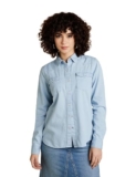 Amazon Brand – Inkast Women’S Denim Regular Fit Shirt_Ink-Ss23Wtop-504_New_Ice Blue_2Xl
