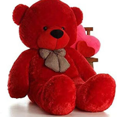 Ak Toys 3 Feet Red Teddy Approx 90 Cm High Quality 3 Feet Teddy Bear For Someone Special 1  – 90 Cm(Red)