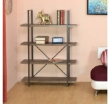 @Home By Nilkamal Norton 4-Tier Book Shelf (Oak)