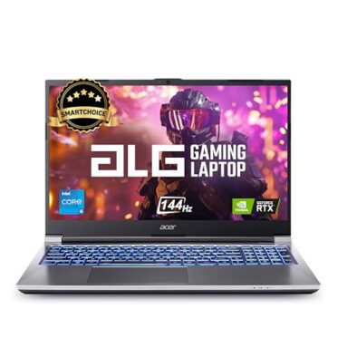 Acer Smartchoice Alg, 13Th Gen Intel Core I5-13420H, Nvidia Geforce Rtx 3050-6Gb Ddr6, 16Gb Ram, 512Gb Ssd, Fhd 15.6″/39.62 Cm, 144Hz, Windows 11 Home, Steel Gray, 1.99 Kg, Al15G-53,Gaming Laptop