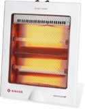 Singer Heat Glow Plus Quartz Room Heater 800 Watts With 2 Heating Mode – White