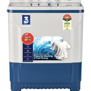 Admiral 8.5 Kg Semi Automatic Top Load Washing Machine Blue, White(Adtt85Gtfi)