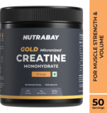 Nutrabay Gold Micronized Creatine Monohydrate Creatine(200 G, Orange)