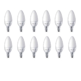 Philips Ace Saver Base E14 2.7-Watt Led Lamp (Pack Of 12, White)