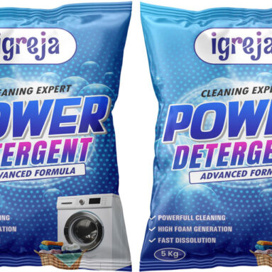 Igreja Power Detergent Powder | Advanced Cleaning Formula | 10 Kg Detergent Powder (Fresh)(10 Kg)