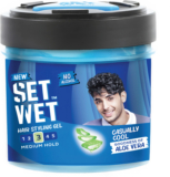 Set Wet Styling Hair Gel For Men – Casually Cool For Medium Hold & High Shine,No Alcohol Hair Gel(250 G)