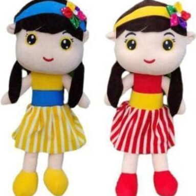 Mgp Creation Soft Plush Stuffed Dolls For Girls, Set Of 2, 30 Cm, Multicolour
