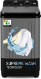 Vw 8.5 Kg Semi-Automatic Top Load Washer Only Grey(V8 Supremewash)