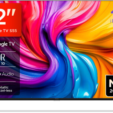 Iffalcon By Tcl S55 80 Cm (32 Inch) Hd Ready Led Smart Google Tv 2025 Edition With Hdr 10 | 16W Dolby Audio | Multi Viewing Mode | Google Assistant | Slim Design(32S55)