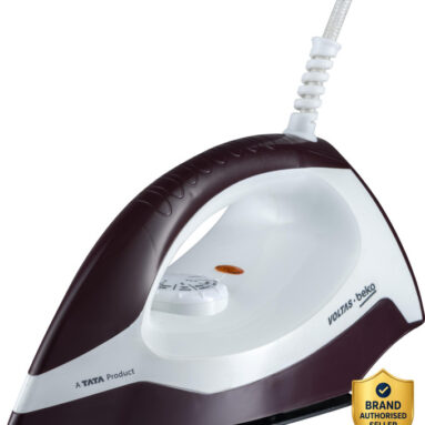 Voltas Beko By Tata I1000Vd-Bgwh 1000 W Dry Iron(Burgundy & White)
