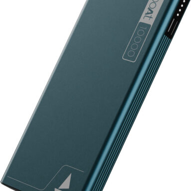 Boat 10000 Mah 22.5 W Compact Pocket Size Power Bank(Steel Blue, Lithium Polymer, Fast Charging, Quick Charge 3.0 For Mobile, Tablet, Earbuds)