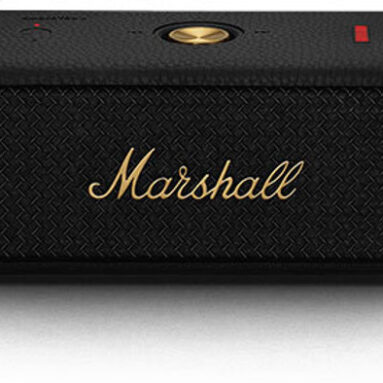 Marshall Emberton Ii Portable 30+Hour Playtime, 360Degree Sound, Waterproof 20 W Bluetooth Speaker(Black, Brass, Stereo Channel)