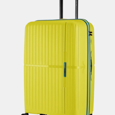 Nasher Miles Springfield Hard-Sided Polypropylene Check-In Luggage Green 75Cm Trolley Bag Check-In Suitcase 8 Wheels – 28 Inch