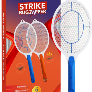 Halonix Strike Bug Zapper Blue Electric Insect Killer Indoor, Outdoor(Bat)