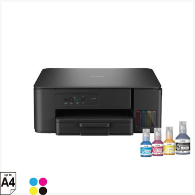 Brother Dcp-T230 Multifunction (Print Scan Copy) Ink Tank Printer Multi-Function Color Ink Tank Printer(4 Ink Bottles Included)