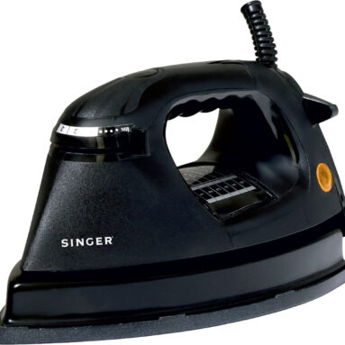 Singer Shakti Press Heavy Weight 1.6 Kg 1000 W Dry Iron(Black)
