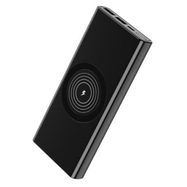 Boat Energyshroom Pb310 Pro 10000Mah Powerbank|15W Wireless Charging & 22.5W Wired Charging,Non-Skid Surface W/ 1X Input & 3X Output Ports,Pass-Through Charging & Aluminium Casing(Carbon Black)