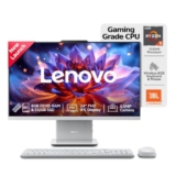 Lenovo Ideacentre Aio Amd Ryzen 5 7535Hs 23.8″ Fhd Ips All-In-One Desktop(8Gb Ram/512Gb Ssd/Win11/Microsoft 365 Basic + Office Home 2024/3Wx2 Speakers/5Mp Camera/Wireless Keyboard & Mouse),F0Hr009Bin