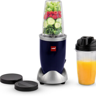 Cello Trion Nutri Maxx Pro 2J (1 Jar + Sipper Bottle) | Copper Motor, 2 Years Warranty 500 W Juicer Mixer Grinder(Trion Nutri Maxx Pro 2J | 2 Jars | Black)
