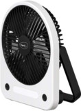 Pigeon Wave With 1 Year Warranty 152 Mm Table Fan(Black, White | Pack Of 1)