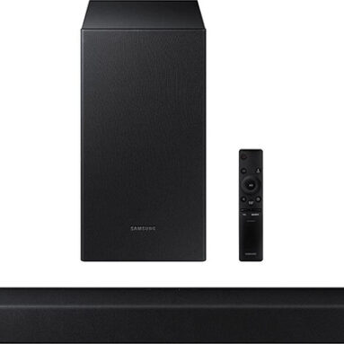 Samsung T42E/Xl Dolby Digital 150 W Bluetooth Soundbar(Black, 2.1 Channel)