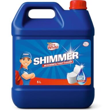 Shimmer Toilet Cleaner – 5L Mega Jar | Original Liquid Cleaner | Powerful Toilet Cleaner | All In One Purpose Cleaner | Home And Commercial Use