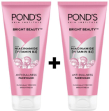 Pond’S Bright Beauty Combo, Pack Of 2, Spotless Glow With Vitamin B3 Face Wash(400 G)