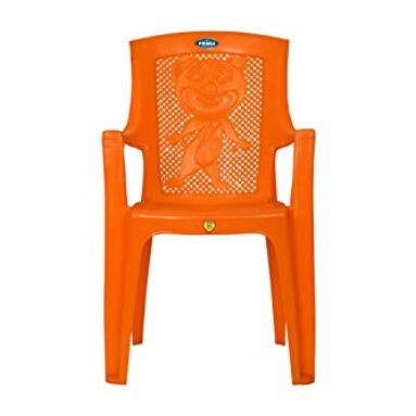 Prima Baby Plastic Chair 114 Strong Durable And Comfortable With Backrest For | Kids | Study | Play | For Home/School/Dining For 2 To 6 Years Age
