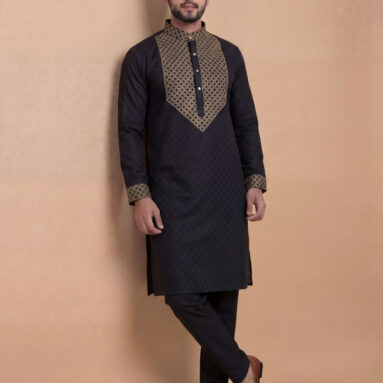 Tibra Collection Men Kurta Pyjama Set