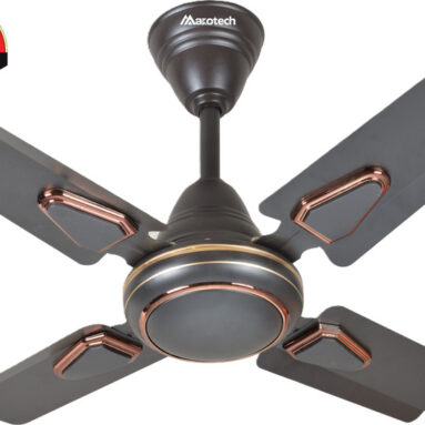 Maxotech Deco Ultra High Speed 24 Inch With 30 Months Warranty Energy Saving 600 Mm Ceiling Fan(Smock Brown | Pack Of 1)