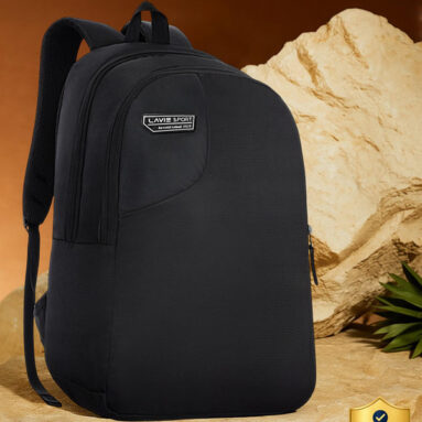 Lavie Sport Segno 19″ 25 L Laptop Backpack(Black)