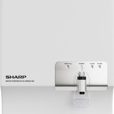 Sharp WJ-RR065V-WS 7 L RO + UV + Silver + TDS Control Water Purifier(White Silver)