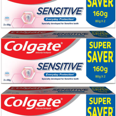 Colgate Sensitive Everyday Protection Tooth paste for Sensitive Teeth, Combo Pack 160gx3 Toothpaste(480 g, Pack of 3)