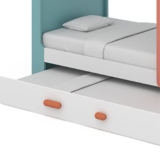 Smartsters Reversible Flip Mattress For Kids |White Chocolate | Rectangle | Trundle Bed Size 6 | Mattress Single Bed Pure Cotton For Bedroom